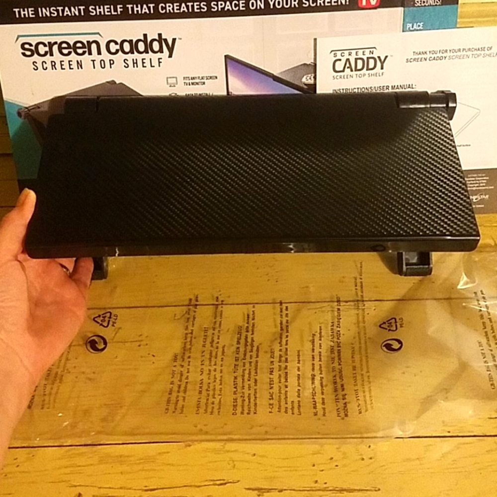 NWB- Screen Caddy- Screen Top Shelf